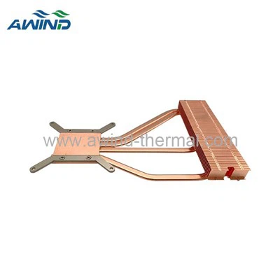 Heatsinks Heatpipie Copper Do Leictreonaic Tomhaltóra